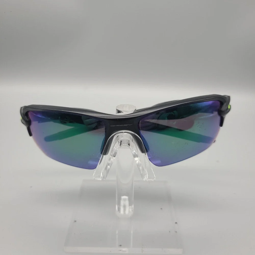 Oakley Flak 2.0 Sunglasses Matte Black Prizm Jade Lenses OO9295 Sport Eyewear